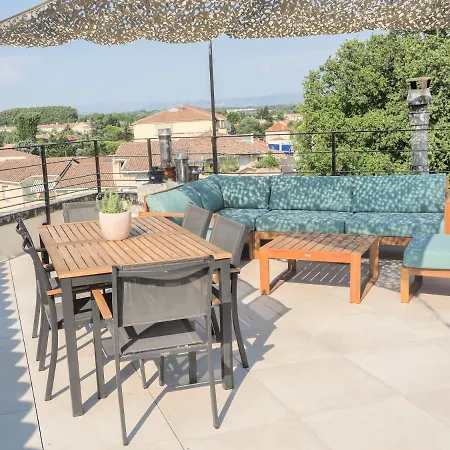 Le Rooftop - Vue Incroyable Sur Le Theatre Antique Orange  Exterior photo